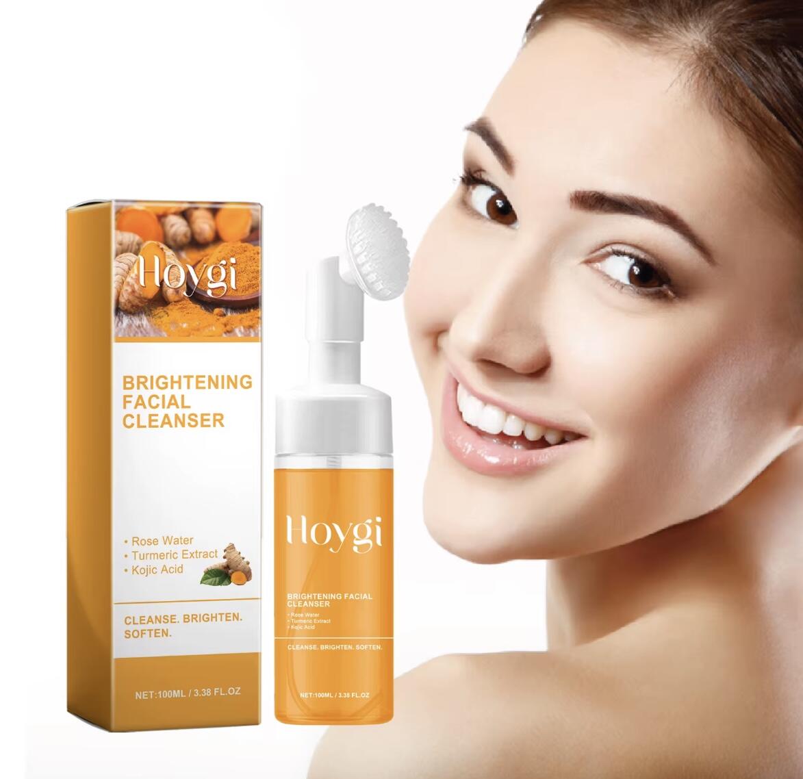 Limpiador facial de cúrcuma